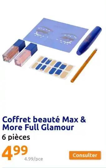 Action Coffret beauté Max & More Full Glamour offre