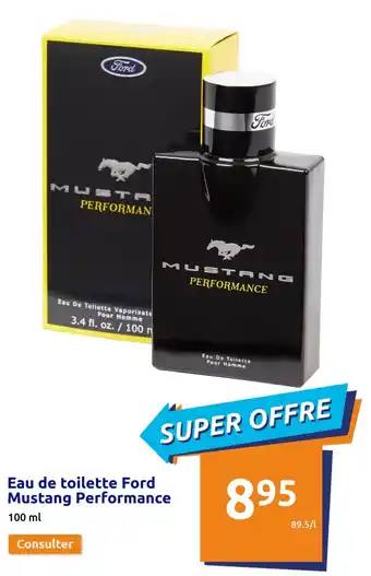 Action Eau de toilette Ford Mustang Performance offre