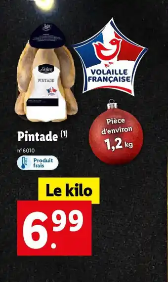 Lidl Pintade (¹) offre