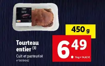 Lidl Tourteau entier (3) offre