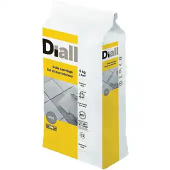 Castorama Colle carrelage sol et mur intérieur gris 5 kg offre