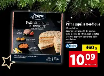 Lidl Pain surprise nordique offre