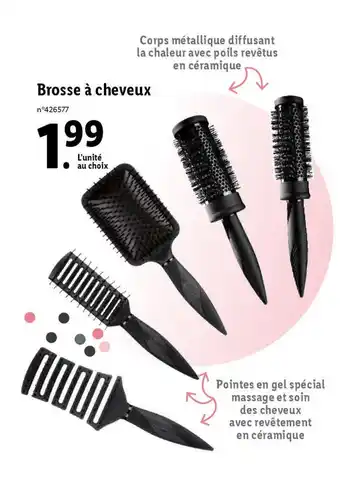 Lidl Brosse à cheveux offre
