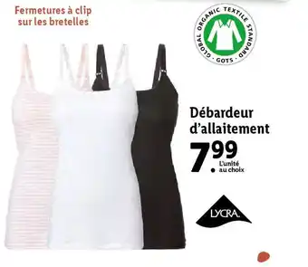 Lidl Débardeur d'allaitement offre