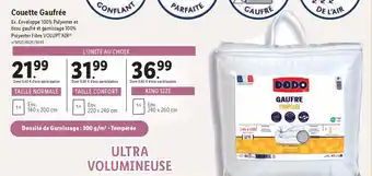 Couette Gaufrée