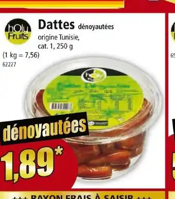 Norma Dattes dénoyautées offre