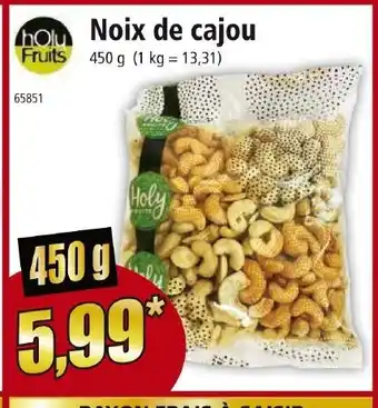 Norma Noix de cajou offre