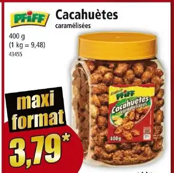 Norma PFIFF Cacahuètes offre