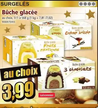 Norma Bûche glacée offre