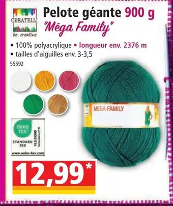 Pelote géante 900 g