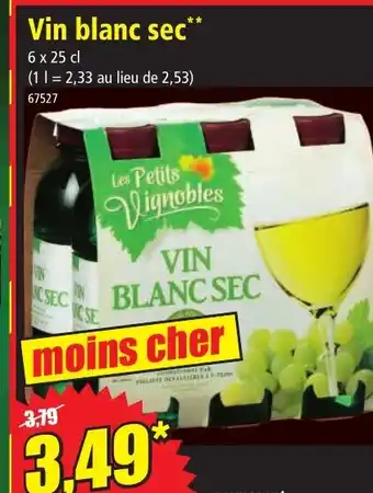 Norma Vin blanc sec offre