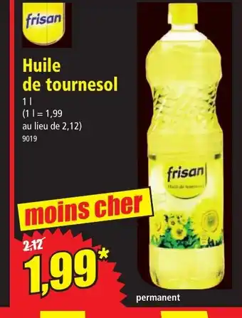 Norma Huile de tournesol offre