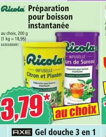 Norma Ricola Préparation pour instantanée offre