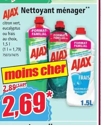 AJAX Nettoyant ménager