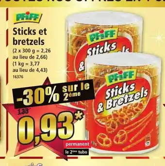 Norma Sticks et bretzels offre