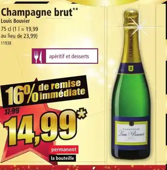 Norma Champagne brut offre