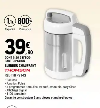 BLENDER CHAUFFANT