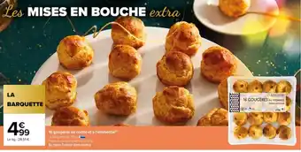 Carrefour 16 gougères au comté et à l'emmental() offre