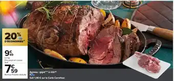Carrefour Agneau: gigot à rôtir) offre