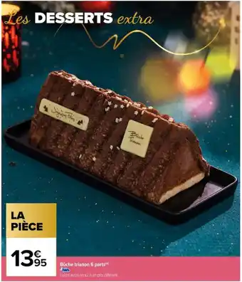 Bûche trianon 6 parts(n)
