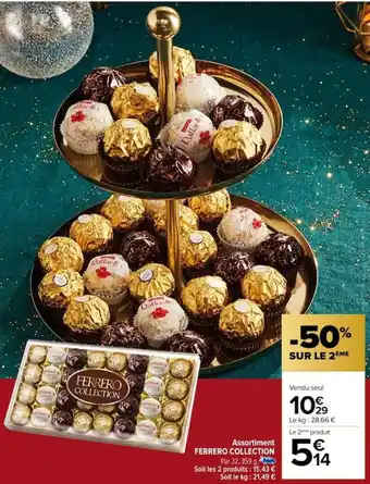 Carrefour Assortiment FERRERO COLLECTION offre