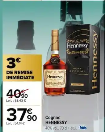 Carrefour Cognac HENNESSY offre