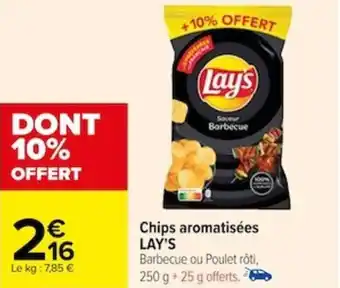 Carrefour Chips aromatisées LAY'S offre