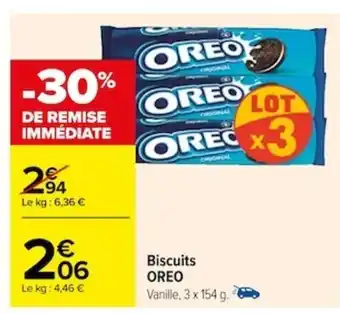 Carrefour Biscuits OREO offre