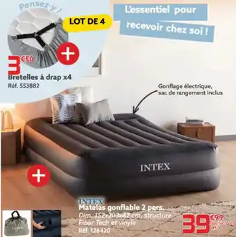 Gifi Matelas gonflable 2 pers. offre