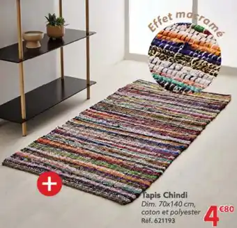 Gifi Tapis Chindi offre