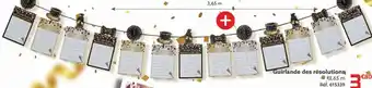 Gifi Guirlande des résolutions, offre
