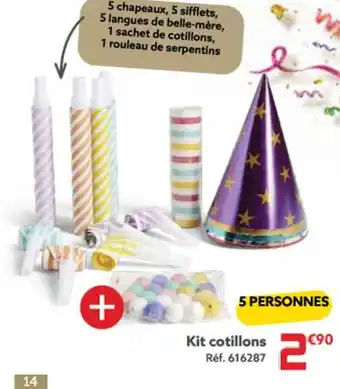 Gifi Kit cotillons offre