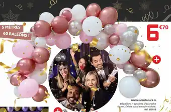 Gifi Arche à ballons 5 m offre