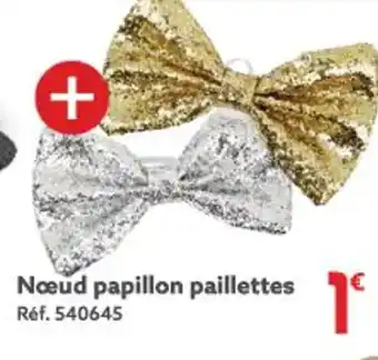 Gifi Nœud papillon paillettes offre