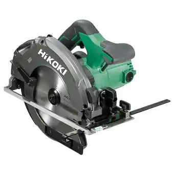 Brico Cash Scie circulaire hitachi - hikoki c7u3wbz ø190mm cap.66mm 1300w en coffret, lame carbure, raccord aspirateur offre