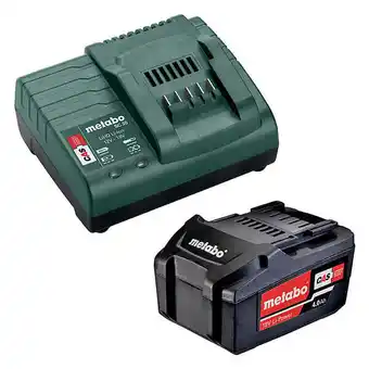Brico Cash Pack de base metabo 1 batterie 4,0ah + 1 chargeur sc 30 offre