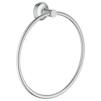 Brico Cash Porte-serviette essentials authentic grohe 40655001 ø20 cm - chrome offre