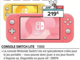 CONSOLE SWITCH LITE 11888