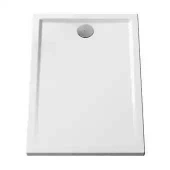 Bricorama Receveur de douche vitra cascade - 1200 x 800 x 40mm - couleur : blanc - 3 faces émaillées pn12blanc offre