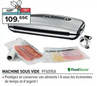 MACHINE SOUS VIDE FFS015X