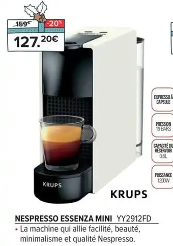 NESPRESSO ESSENZA MINI YY2912FD