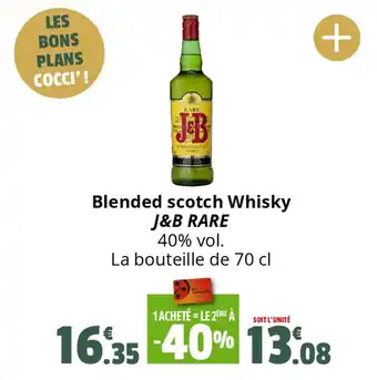 Coccimarket Blended scotch Whisky J&B RARE offre