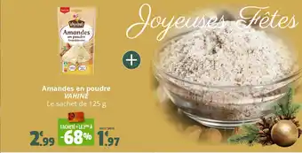 Coccimarket Amandes en poudre VAHINE offre