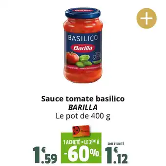 Sauce tomate basilico BARILLA