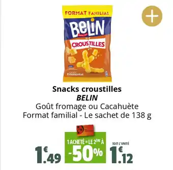 Coccimarket Snacks croustilles BELIN offre
