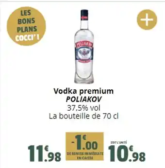 Vodka premium POLIAKOV