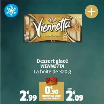 Coccinelle Supermarché Dessert glacé VIENNETTA La boîte de 320 g offre