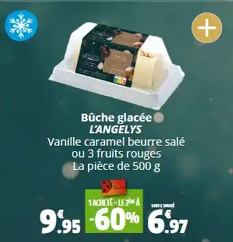 Coccinelle Supermarché Bûche glacée L'ANGELYS offre