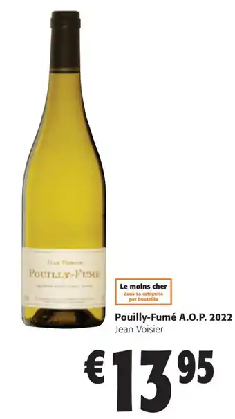 Colruyt Pouilly-Fumé A.O.P. 2022 Jean Voisier offre