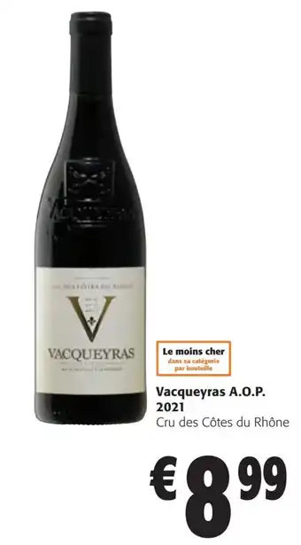 Colruyt Vacqueyras A.O.P. 2021 offre